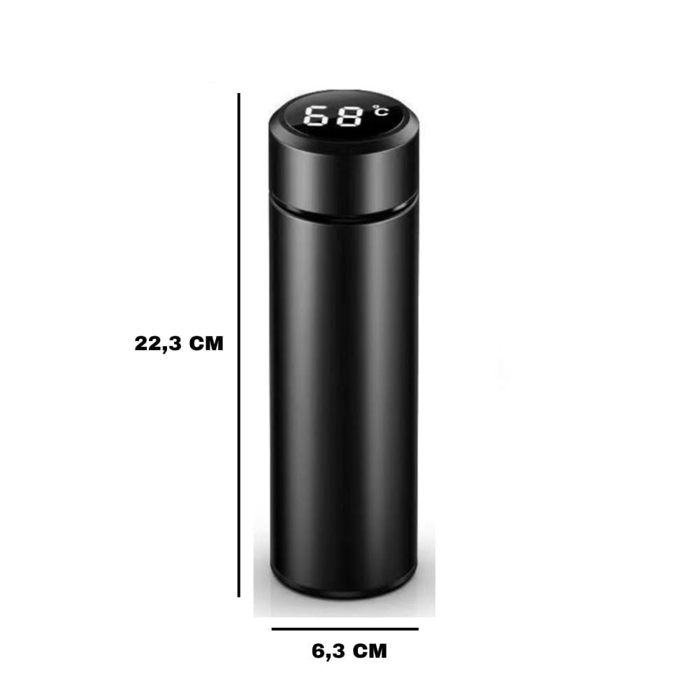 GARRAFA TÉRMICA - TEMPERATURA LED