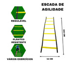 KIT ESCADA + 5 CHAPÉUS + 5 CONES