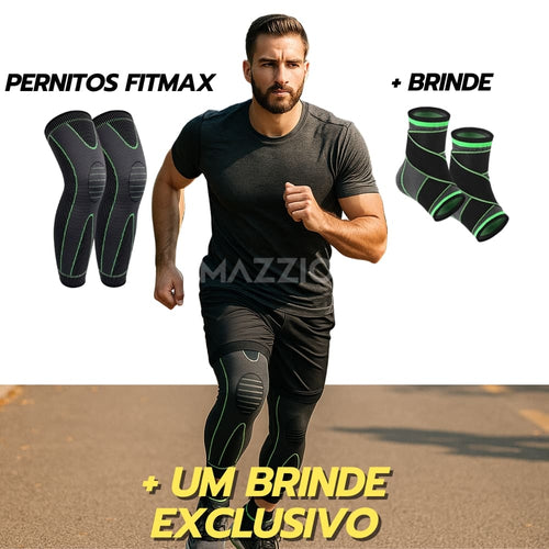 2 PERNITOS FITMAX MAZZIO + 2 TORNOZELEIRAS + 1 GUIA NUTRICIONAL