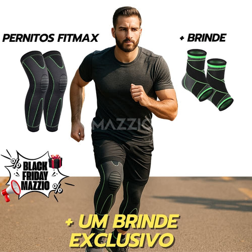 2 PERNITOS FITMAX MAZZIO + 2 TORNOZELEIRAS + 1 GUIA NUTRICIONAL