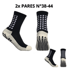 2 PARES DE MEIAS ANTIDERRAPANTES GRIPMAX