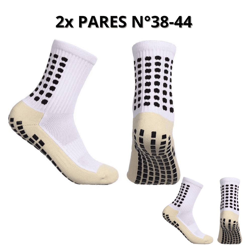 2 PARES DE MEIAS ANTIDERRAPANTES GRIPMAX